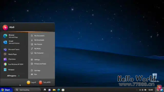 经典重生:" 令人惊叹的“Windows XP 2024 Edition"概念系统!附下载地址